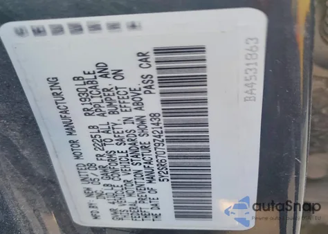 2009 Pontiac Vibe Gt z USA, uszkodzony, nr VIN 5Y2SR67079Z421438